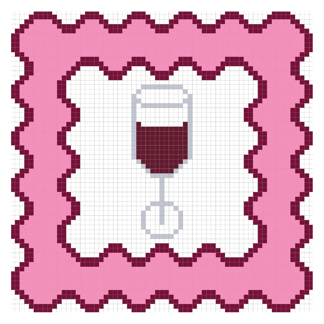 Red Wine Coaster
