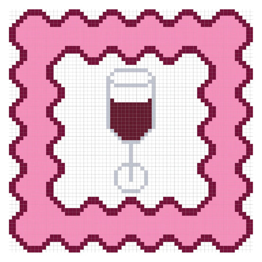 Red Wine Coaster