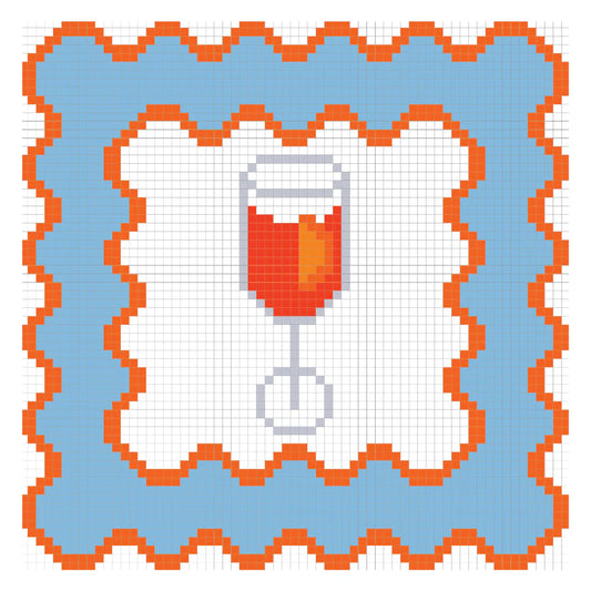 Aperol Spritz Coaster