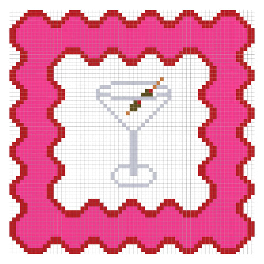 Dirty Martini Coaster