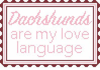 Love Language: Dachshunds
